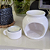 Kit 1 Aromatizador Rechaud Bolinha (Panelinha) Branco + 12 Wax Melts Lavanda + 3 Mini Vela Para Aquecer - Imagem 9