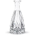 Kit 3 Vaso de Vidro Diamante 15cm Decorativo P/ Difusor de Ambientes E Arranjos De Flores - Imagem 3