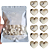 Kit Rechaud Oval + 3 Velas + 15 Fósforo + 12 Wax Melts Lavanda - Imagem 13