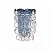 Vaso De Vidro Italy Estilo Murano Azul A17cm X D12cm 0,99kg 4808 Lyor Original - Imagem 4