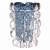 Vaso De Vidro Italy Estilo Murano Azul A17cm X D12cm 0,99kg 4808 Lyor Original - Imagem 6