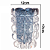 Vaso De Vidro Italy Estilo Murano Azul A17cm X D12cm 0,99kg 4808 Lyor Original - Imagem 8
