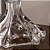 Vaso De Cristal C/ Pé Deli Diamond 41cmx12,5cm Lyor Original - Imagem 5