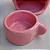 Difusor Rechaud Bolinha Com Suporte (Panelinha) para vela P/ Óleos Essenciais E Wax Metls Rosa - Imagem 3