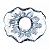 Vaso de Vidro Italy Estilo Murano Azul 13,5cm x 11cm x 14cm 4838 - Lyor Original - Imagem 4