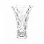 Vaso de Vidro Diamond 8cm x 15cm - Lyor Original - Imagem 1