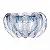 Centro De Mesa Vidro Estilo Murano Italy Azul 16cmx8cm 4876 Lyor - Imagem 6