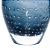 Vaso de Vidro Italy Estilo Murano Azul 20cm x 10cm 61726 - Wolff Original - Imagem 4