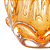 Vaso de Vidro Italy Estilo Murano Âmbar  13cm x 14,5cm 4818 - Lyor Original - Imagem 7