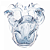 Vaso de Vidro Italy Estilo Murano Azul 15cm x 13,5cm 4820 - Lyor Original - Imagem 6