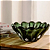Centro De Mesa Vidro Murano Italy Verde 32cmx13 220500 Lyor - Imagem 1