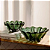 Centro De Mesa Vidro Murano Italy Verde 32cmx13 220500 Lyor - Imagem 5