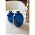 Vaso De Vidro Decorativo Horizon Azul 14cm 61962 Wolff - Imagem 3