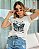 Baby Look Lazze Branca Personalizada Variedades - Imagem 1
