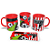 Caneca São Paulo time Brasileiro Alça E Interno vermelho - Imagem 4