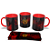 Caneca São Paulo time Brasileiro Alça E Interno vermelho - Imagem 3