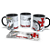 Caneca Vasco Da Gama Times Brasileiro Alça E Interno Preto - Imagem 5