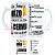 Caneca Chopp Personalizada Vidro Jateado Presente 475ml - Imagem 1