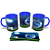 Caneca Cruzeiro Time Brasileiro Alça E Interno Azul - Imagem 3