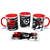Caneca Flamengo Time Brasileiro Alça E Interno vermelho - Imagem 3