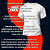 Camiseta Poliéster Sua Arte Ou Foto Personalizada Presentes - Imagem 4