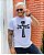 Camiseta Jesus Cristo Cruz Gospel Unissex Poliester Presente - Imagem 3