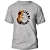 Camiseta Leão de Juda Apocalipse Coroa Poliester Presente - Imagem 4
