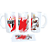 Caneca Chopp Times Brasileiros Personalizada Vidro Jateado - Imagem 1