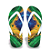 Chinelo Brasil E Seleção Brasileira Personalizado Presentes - Imagem 3