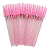 Escovinha de Sobrancelhas Rosa com Glitter 50un - Imagem 1