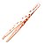 Pinça Soling Global Ponta Reta Rose Gold 303 - Imagem 1