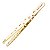 Pinça Soling Global Ponta Reta Dourado 303 - Imagem 1