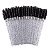 Escovinha de Sobrancelhas Preto com Glitter 50un - Imagem 1