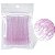 Microbrush Rosa com Glitter 100un - Imagem 1