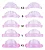 Molde para Lash Lifting - Concha - Imagem 2