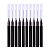 Escovinha para Brow Lamination 10 Unidades cor Preta - Imagem 1