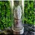 Garrafa Infusão Elixir Vidro 550ml Com Pedra Quartzo Verde Bruto - Imagem 2