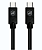 CABO THUNDERBOLT CARREGAMENTO RAPIDO 65W+ - AUDIO E VIDEO 4K 60HZ 3.1 - TIPO C / TIPO C - Imagem 1