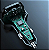 Carregador Veicular 3 em 1 - USB-A / USB-A / Tipo C - Transmissor FM MP3 - Verde - Imagem 5