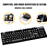 Teclado JP-P001 Entrada USB A - Imagem 3