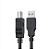 Cabo para Impressora - USB A / USB B 2.0 - 1m - HP - Imagem 1