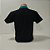 Camisa Polo Masculina em Malha Piquet Preta - Imagem 5
