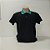 Camisa Polo Masculina em Malha Piquet Preta - Imagem 1