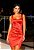 Vestido de festa curto de alça ls - VERMELHO - Imagem 1