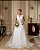 Vestido de noiva branco decote v pz - Imagem 1