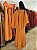 Vestido longo detalhe em gripir com capa - Imagem 3