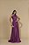 Vestido longo ombro unico lurex - Imagem 2