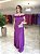 Vestido longo de festa ombro a ombro yu - Imagem 1