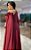 Vestido ombro unico flor com mangas soltas - Imagem 2