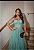 Vestido longo em tule com bilho lavanda -Tam 38 ls - Imagem 3